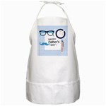 hipster happy Fathers Day  BBQ Apron