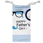 hipster happy Fathers Day  Jewelry Bag