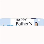 hipster happy Fathers Day  Small Bar Mat