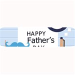 hipster happy Fathers Day  Large Bar Mat