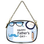 hipster happy Fathers Day  Chain Purse (One Side)