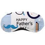 hipster happy Fathers Day  Sleeping Mask