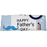 hipster happy Fathers Day  Body Pillow Case (Dakimakura)