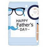 hipster happy Fathers Day  Removable Flap Cover (S)