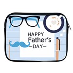 hipster happy Fathers Day  Apple iPad Zipper Case