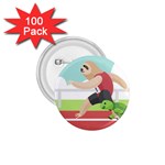 Sloth Race 1.75  Button (100 pack) 