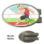 Sloth Race Money Clip (Oval)