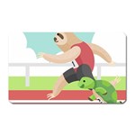 Sloth Race Magnet (Rectangular)