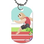 Sloth Race Dog Tag (One Side)