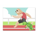 Sloth Race Sticker A4 (10 pack)