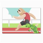 Sloth Race Postcard 4  x 6 