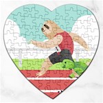 Sloth Race Jigsaw Puzzle (Heart)