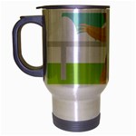 Sloth Race Travel Mug (Silver Gray)