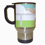 Sloth Race Travel Mug (White)