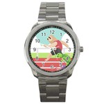 Sloth Race Sport Metal Watch