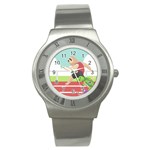 Sloth Race Stainless Steel Watch