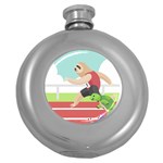 Sloth Race Hip Flask (5 oz)