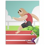 Sloth Race Canvas 12  x 16 