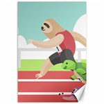 Sloth Race Canvas 12  x 18 