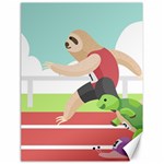 Sloth Race Canvas 18  x 24 