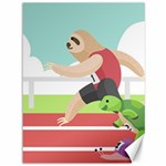 Sloth Race Canvas 36  x 48 