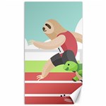 Sloth Race Canvas 40  x 72 