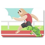 Sloth Race Large Doormat