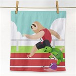 Sloth Race Face Towel