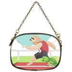 Sloth Race Chain Purse (One Side)