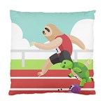 Sloth Race Standard Cushion Case (One Side)