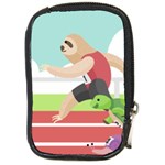 Sloth Race Compact Camera Leather Case