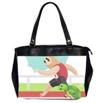 Sloth Race Oversize Office Handbag (2 Sides)