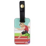 Sloth Race Luggage Tag (one side)