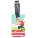 Sloth Race Luggage Tag (two sides)