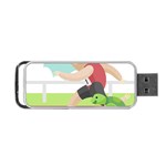 Sloth Race Portable USB Flash (Two Sides)