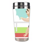 Sloth Race Stainless Steel Travel Tumbler