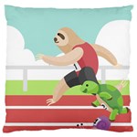 Sloth Race Standard Flano Cushion Case (Two Sides)