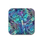 Iridescent Rubber Coaster (Square)