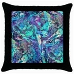 Iridescent Throw Pillow Case (Black)