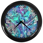 Iridescent Wall Clock (Black)