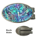 Iridescent Money Clip (Oval)