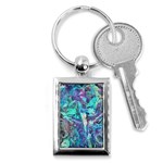 Iridescent Key Chain (Rectangle)