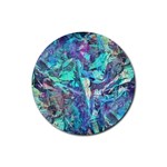 Iridescent Rubber Coaster (Round)