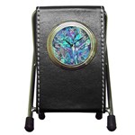 Iridescent Pen Holder Desk Clock