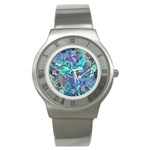 Iridescent Stainless Steel Watch