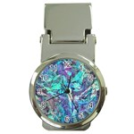 Iridescent Money Clip Watch