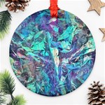 Iridescent Round Ornament (Two Sides)