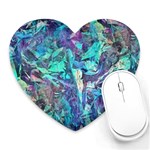 Iridescent Heart Mousepad