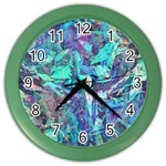 Iridescent Color Wall Clock