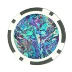 Iridescent Poker Chip Card Guard